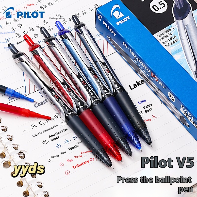 파일럿 프리시브 V5 RT 젤 펜 삼중 지지 펜촉 누출 - Pilot Pen V5 리뷰 및 가격